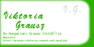 viktoria grausz business card